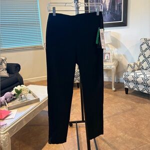 Tribal Black Pull-On Straight Leg Pants NWT